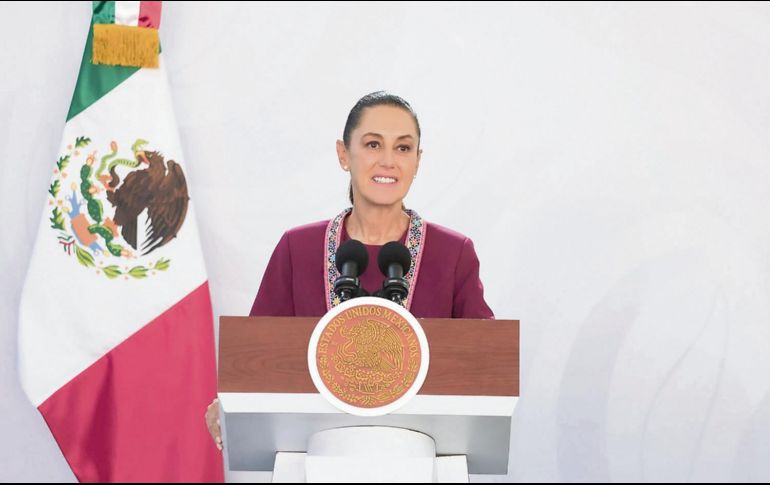 La Presidenta dijo que la FGR mantiene al menos dos carpetas abiertas de gran alcance por este delito. ESPECIAL