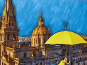Durante la tarde, se prevén lluvias ligeras a moderadas de forma intermitente en la metrópoli. ESPECIAL / CANVA