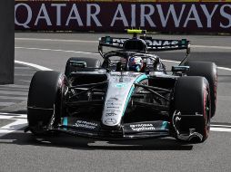 Kimi Antonelli logró la pole position para el Gran Premio de Gran Bretaña 2026 en el mítico Circuito de Silverstone. EFE / P. Powell