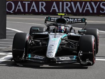 Kimi Antonelli logró la pole position para el Gran Premio de Gran Bretaña 2026, en el mítico Circuito de Silverstone. EFE / P. Powell