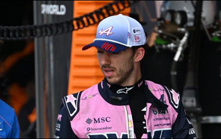 El piloto de Alpine, Pierre Gasly, había conseguido originalmente el duodécimo mejor tiempo. EFE / P. Powell
