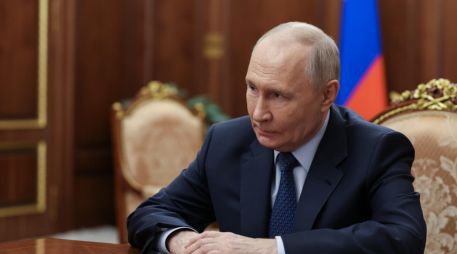 El tema de la guerra en Ucrania se abordó de cara a la próxima participación de Trump en la cumbre de la OTAN. EFE/G. Grigorov