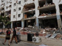 El Gobierno venezolano intenta acelerar los trabajos de retirada de escombros y evalúa los daños causados en las infraestructuras tras el doble terremoto. EFE/R. Martínez
