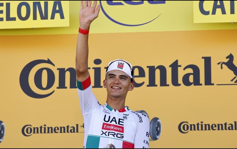 Del Toro aseguró que representar a México en el Tour de Francia es una motivación adicional. EFE/EPA/Y. Valat