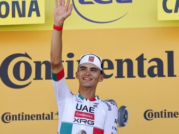 Del Toro aseguró que representar a México en el Tour de Francia es una motivación adicional. EFE/EPA/Y. Valat