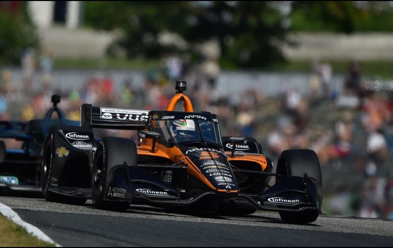 Pato se mantiene en la quinta posición del campeonato de Indycar con 310 puntos. EFE / ARCHIVO