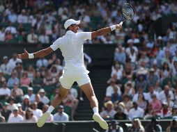 Djokovic jugará a continuación contra  el tercer puesto del ranking del ATP, Felix Auger-Aliassime. EFE / A. Vaughan
