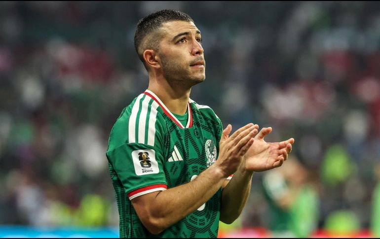 Erik Lira aseguró que la Selección Mexicana se va con orgullo tras dejarlo todo en la cancha pese a la eliminación ante Inglaterra. EL INFORMADOR/ A. NAVARRO.