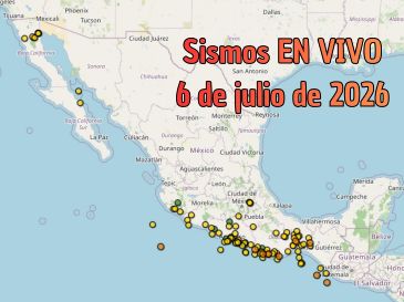 EN VIVO | Sismos en México | Lunes 6 de julio. ESPECIAL / SSN