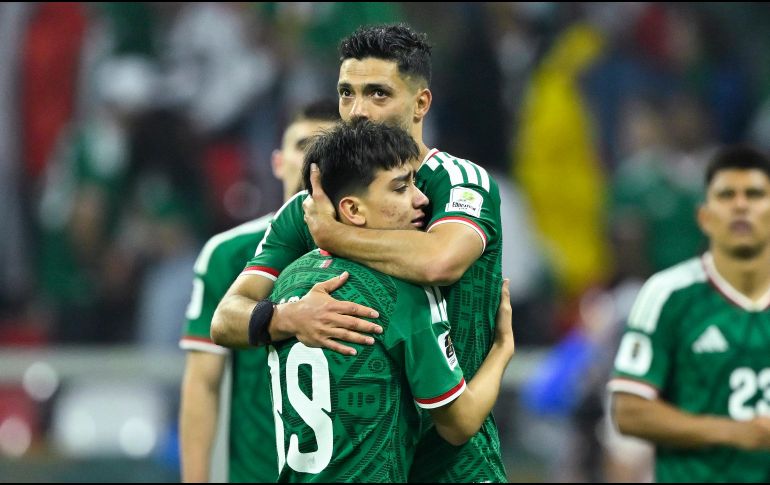 El futbolista de los Xolos de Tijuana fue consolado por sus compañeros ante un repleto Estadio Ciudad de México. Imago7 / ARCHIVO