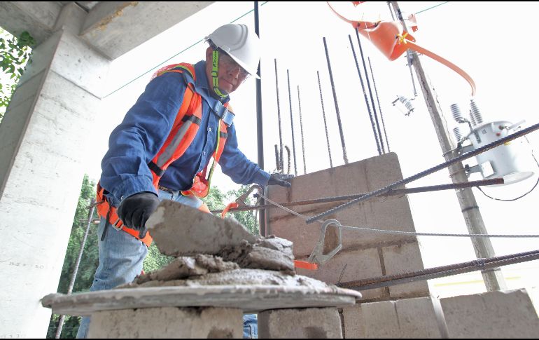 Este dato del cuarto mes de 2026 fue resultado del aumento anual del 10.1% en la construcción y de un avance del 1.3% en la maquinaria y equipo. EL INFORMADOR / ARCHIVO