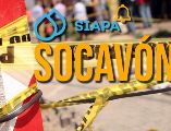 En estos momentos, el hoyanco tiene una extensión de aproximadamente cinco metros de largo por alrededor de dos metros de ancho y dos metros de profundidad; ya está siendo atendido. EL INFORMADOR / ARCHIVO