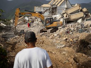 El doble terremoto es el más mortífero que ha vivido Venezuela en el último siglo.. EFE/R. Peña