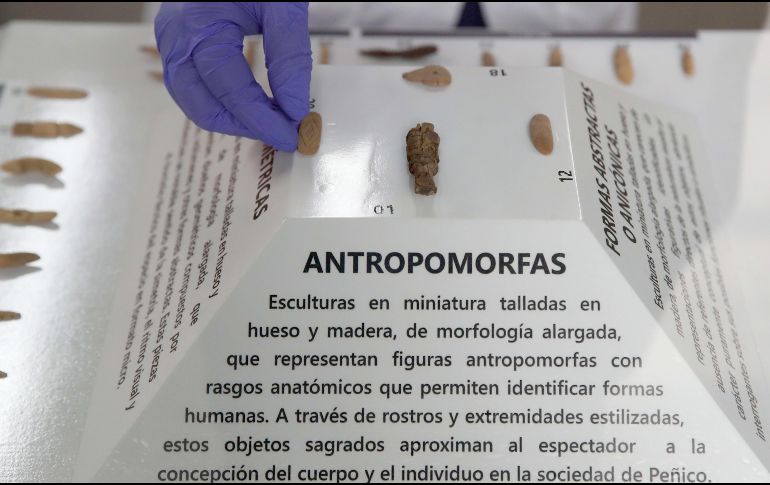 El edificio donde fueron encontrados tiene unos 3 mil 800 años. EFE / P. Aguilar