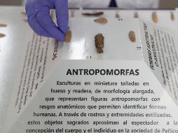 El edificio donde fueron encontrados tiene unos 3 mil 800 años. EFE / P. Aguilar