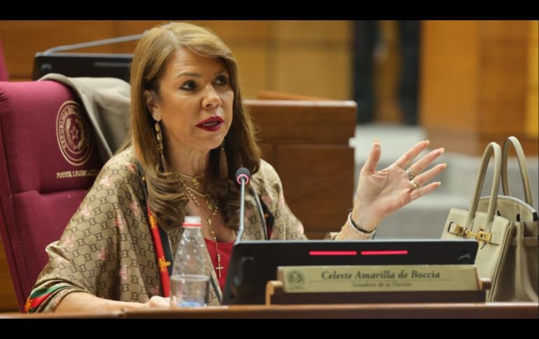 Celeste Amarilla publicó una serie de escandalosos tuits que desataron la controversia. X/CelesteSenadora