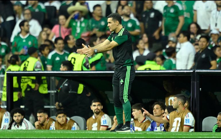 Rafa Márquez, fue el Auxiliar Técnico de la Selección Mexicana durante la Copa Mundial de la FIFA 2026. IMAGO7/ E. ESPINOSA