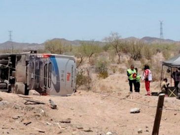 La Coordinación Estatal de Protección Civil confirmó que aún atienden a los afectados por el accidente. X/@FuerzaJvnSonora