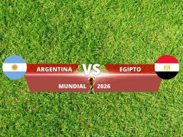 Argentina y Egipto se enfrentan este martes 7 de julio en Atlanta para definir a la selección que continuará su camino en la Copa del Mundo 2026.  ESPECIAL / CANVA