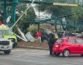 Al punto acudió personal de las aseguradoras para analizar el impacto de los daños. ESPECIAL