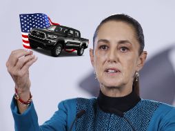 Sheinbaum descartó que la decisión de Toyota tenga algo que ver con la negativa de Washington de prorrogar el tratado comercial con México y Canadá. EFE / Sáshenka Gutierrez