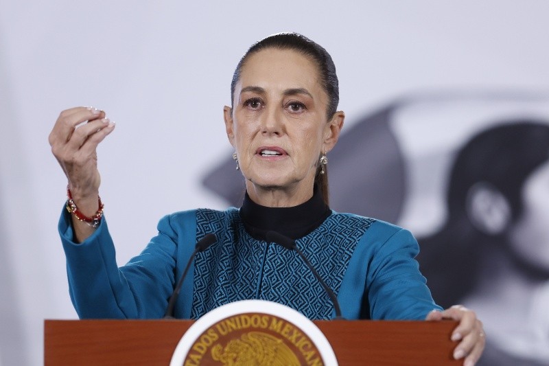 Presidenta de Mexico, Claudia Sheinbaum. EFE / S. Gutiérrez