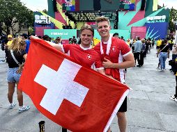 Lukas y Till disfrutaron de la cultura, la gastronomía y la calidez de México durante su visita para apoyar a Suiza. EL INFORMADOR/ L. ASCANIO.