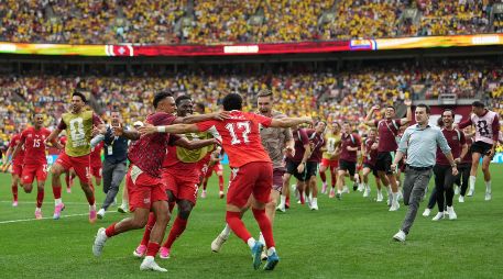 Suiza enfrentará a la vigente campeona Argentina el próximo sábado 11 de julio en Kansas City. EFE/ B. FRID.