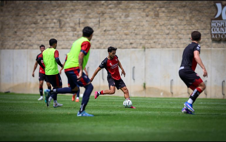 Más allá del resultado, el encuentro permitió al cuerpo técnico seguir observando variantes en distintas posiciones. CORTESÍA/ ATLAS FC.