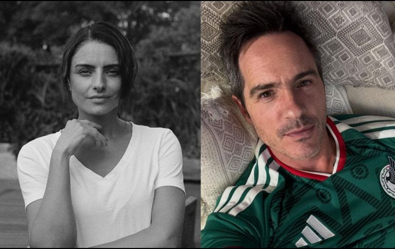 Los actores fueron captados a su regreso a México después de un viaje, donde las coincidencias despertaron rumores sobre su relación. INSTAGRAM/@mauochmann/@aislinnderbez