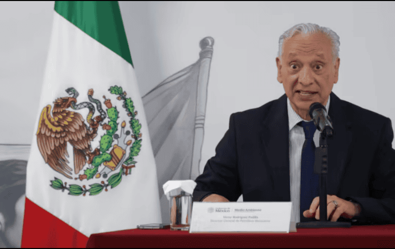 Víctor Rodríguez, extitular de Pemex. SUN / EL ARCHIVO