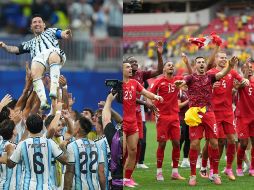 Argentina y Suiza definirán en Kansas City al último semifinalista tras superar con sufrimiento los Octavos de Final. EFE.