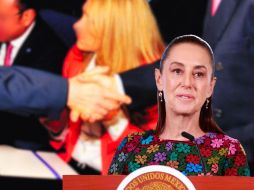 La celebración de la Mandataria sucede luego de que Estados Unidos decidiera no renovar el T-MEC. NTX / ARCHIVO / SUN / D. Simón Sánchez