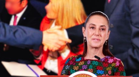 La celebración de la Mandataria sucede luego de que Estados Unidos decidiera no renovar el T-MEC. NTX / ARCHIVO / SUN / D. Simón Sánchez