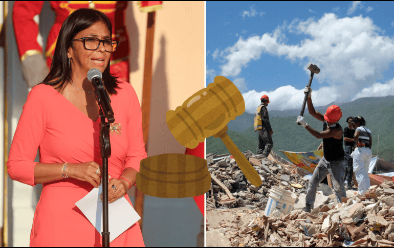 En La Guaira, el estado más devastado de Venezuela por los terremotos, el desastre generó aproximadamente 1.2 millones de toneladas de escombros. EFE / M. GUTIÉRREZ / EFE / X. OLLEROS