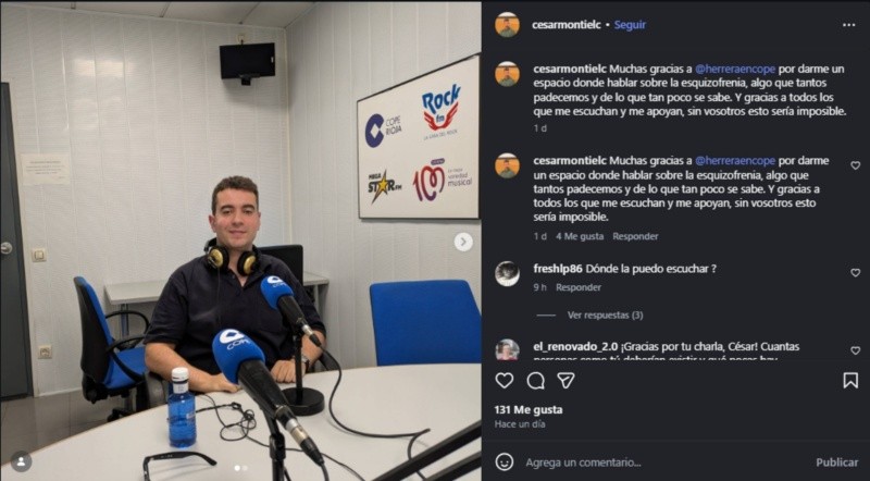 &nbsp;INSTAGRAM/@cesarmontielc