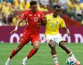 La selección de Colombia fue eliminada en los Octavos de Final del Mundial 2026 tras caer en tanda de penales ante Suiza. EFE/EPA/P. Klaunzer