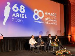 La conferencia de prensa se llevó a cabo en la Cineteca Nacional y estuvo encabezada por la actriz Luisa Huertas y el actor Baltimore Beltrán, quienes revelaron la lista de nominadas y nominados. CORTESÍA