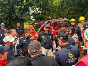 Las personas quedaron atrapadas debido al incremento del caudal del río subterráneo. SUN/ESPECIAL