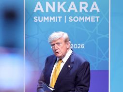 Donald Trump se mantuvo escéptico ante la posibilidad de una nueva tregua con Irán. EFE/F. Singer