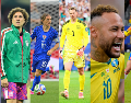 Los nombres de Cristiano Ronaldo, Luka Modrić, Manuel Neuer, Guillermo Ochoa, Neymar y James Rodríguez representan mucho más que estadísticas o títulos. IMAGO7/CANVA