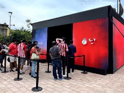 Nike organizó una activación especial en Guadalajara para que un grupo de aficionados pudiera conocer de cerca los nuevos uniformes. EL INFORMADOR / F. RAMIREZ