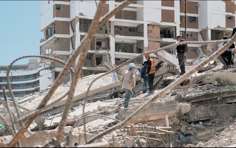 Autoridades venezolanas afirman que son 190 los edificios colapsados tras los sismos de hace un par de semanas. EFE