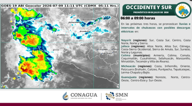 X / @conagua_clima&nbsp;