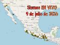 EN VIVO | Sismos en México | Jueves 9 de julio. ESPECIAL / SSN