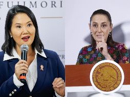 Este miércoles, Sheinbaum afirmó que hasta ahora no ha tenido comunicación con Fujimori. EFE / AP / ARCHIVO