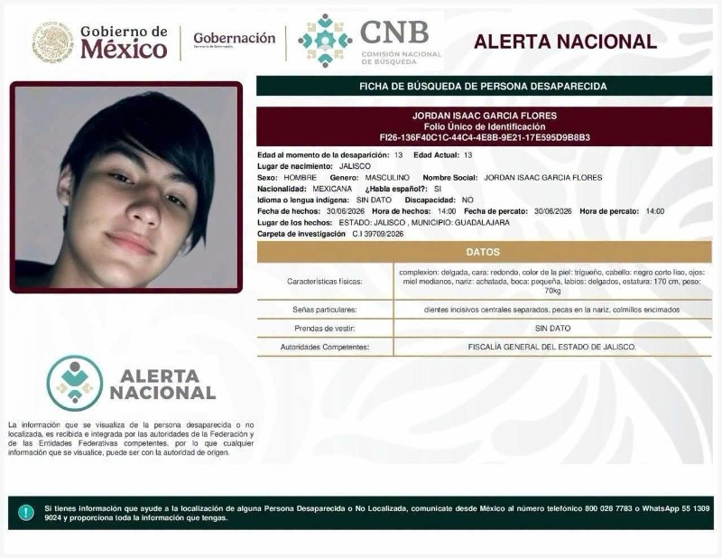 Comisión Nacional de Búsqueda&nbsp;ESPECIAL
