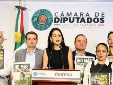 La diputada Mery Pozos cuestionó el uso de recursos en la infraestructura hidráulica de Jalisco y señaló la falta de resultados de las recientes administraciones estatales. ESPECIAL