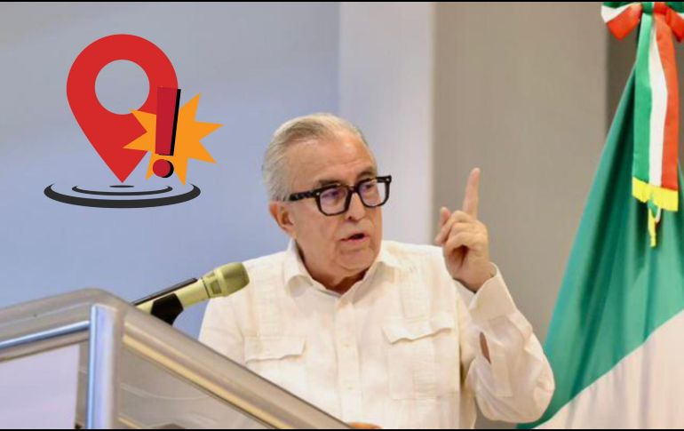 El funcionario del Estado del norte declaró que no es protegido ni resguardado por elementos de seguridad federal alguna. X / @rochamoya_