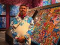 La exposición también acerca al público a los nierikas, tablas votivas que funcionan como relatos visuales de la cosmovisión wixárika. EL INFORMADOR/J. Acosta